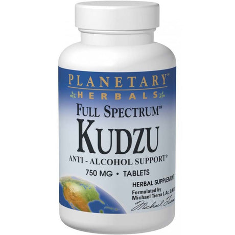 Planetary Herbals Full Spectrum Kudzu, 750 mg, 60 Tablets - Planetary Herbals