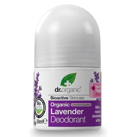 Dr Organic Lavender Deodorant, 50 ML - Dr Organic