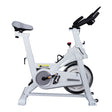 White & Silver Body Builder Spin Bike, 1 Piece - Body Builder