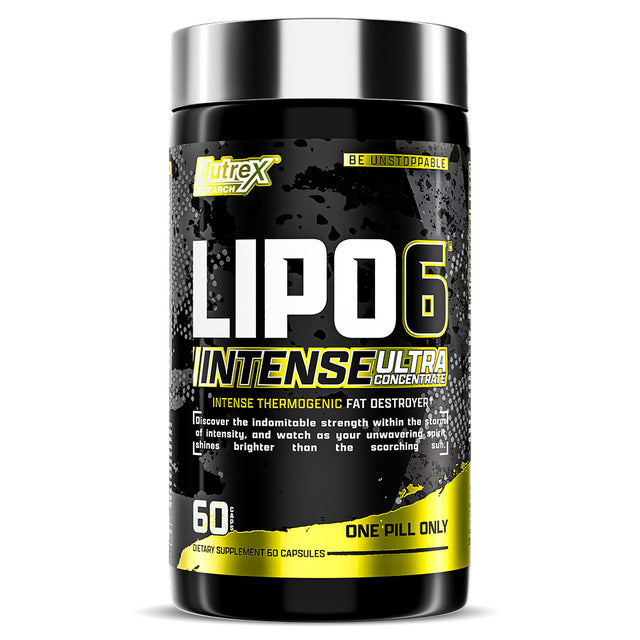 Nutrex Lipo-6 Ultra Intense Concentrate, 60 Capsules - Nutrex Research