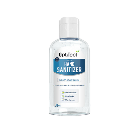 Hand Sanitizer Gel, Optitect, 60 ML - Optitect