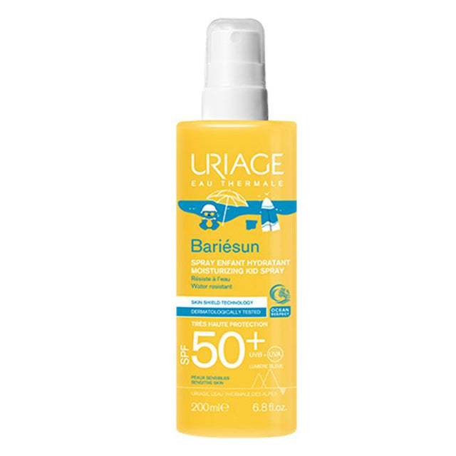 Uriage Bariesun Kid Moisturizing Spray SPF50+, 200 ML - Uriage Eau Thermale