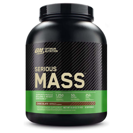 Serious Mass, Chocolate, 6 LB - Optimum Nutrition - Optimum Nutrition