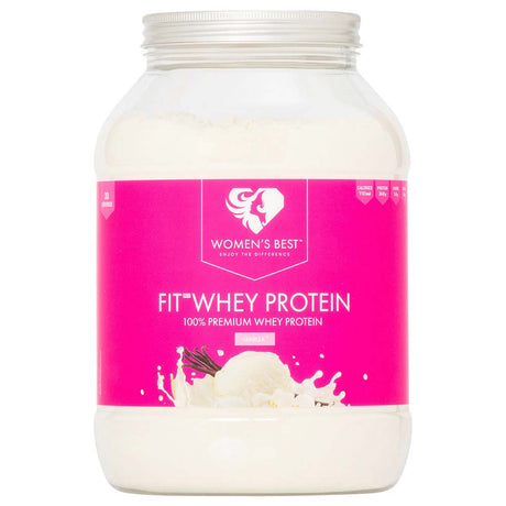 Women's Best 100% Premium Fit Whey Protein, Vanilla, 2.2 LB - Women's Best