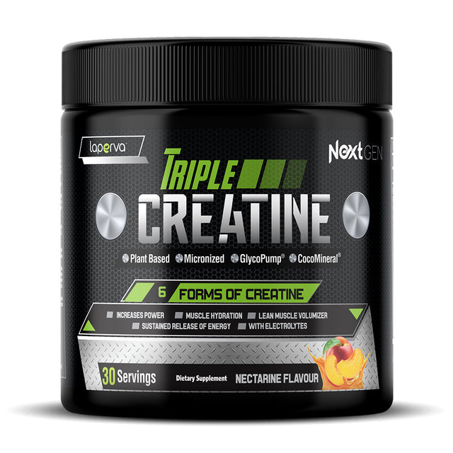 Laperva Next Gen Triple Creatine, Nectarine, 270 Gm - Laperva