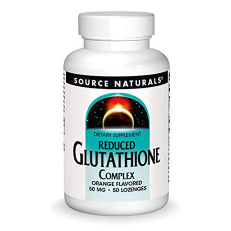 Reduced Glutathione, 50 mg, 50 Tablets - Source Naturals - Source Naturals