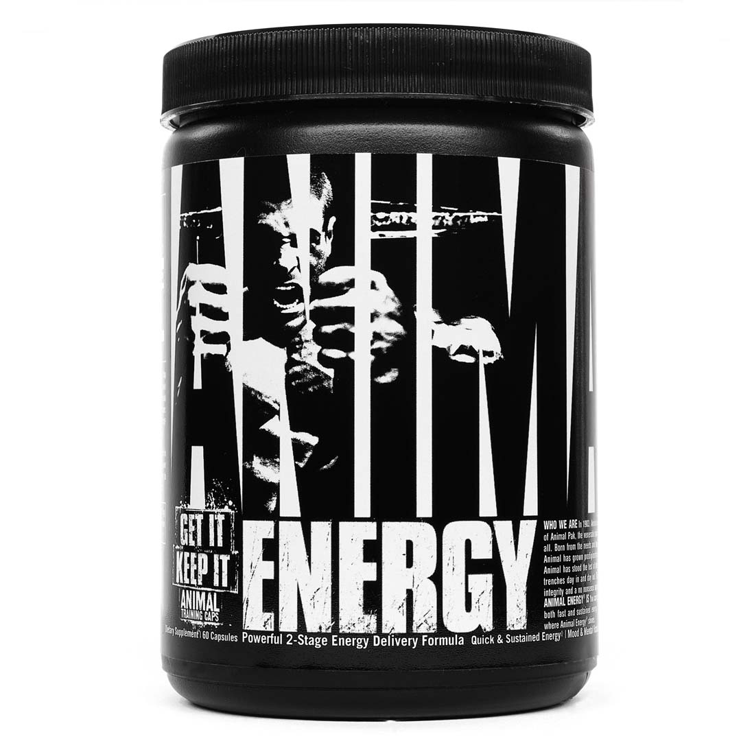 Universal Nutrition Animal Energy, 60 Capsules - Universal Nutrition