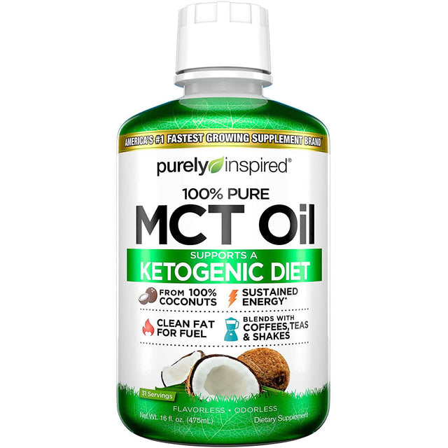 Purely Inspired 100% Pure MCT Oil, 31 - Purely Inspired