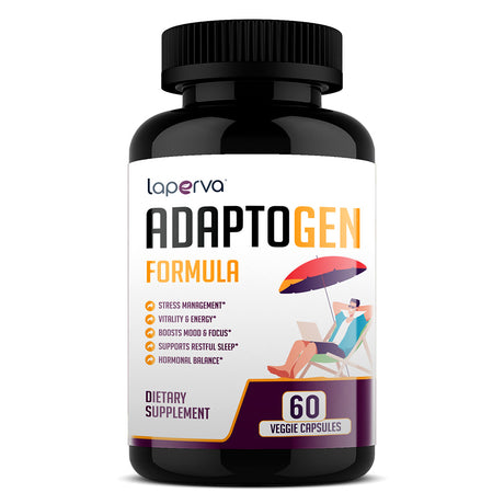 Adaptogen Formula Laperva, 60 Veggie Capsules - Laperva