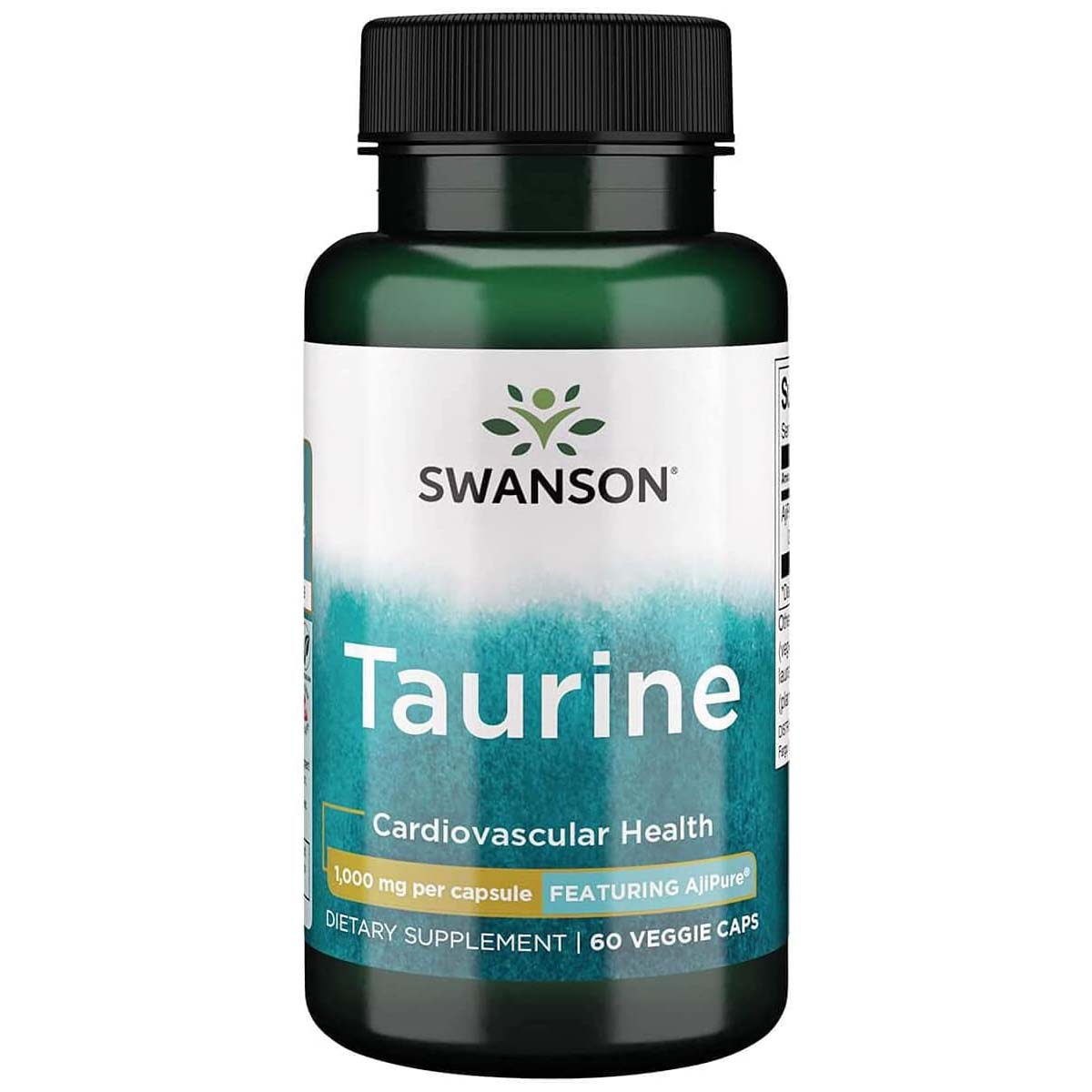 AjiPure Taurine, 500 mg, 60 Veggie Capsules - Swanson - Swanson