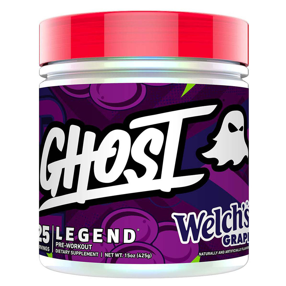 Ghost Legend Pre Workout, Welch's Grape, 30 Servings - Ghost