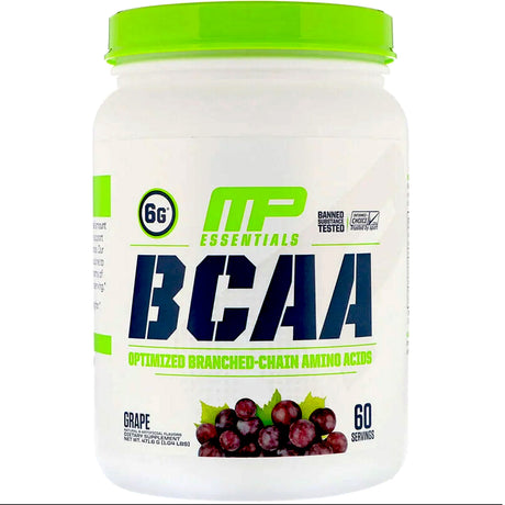 MusclePharm Essentials BCAA, Grape, 60) - Muscle Pharm