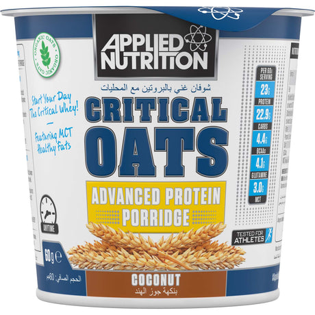 Critical Oats, Coconut, 1 Piece (Applied Nutrition) - Applied Nutrition