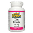 Natural Factors Zinc Citrate, 50 mg, 180 Tablets - Natural Factors