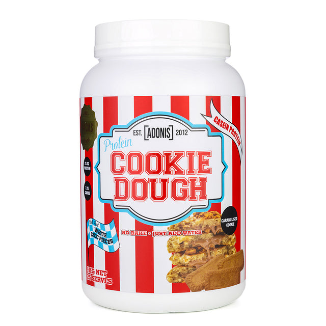 Adonis Caramelised Cookie Protein Cookie Dough, 1 kg - Adonis Gear