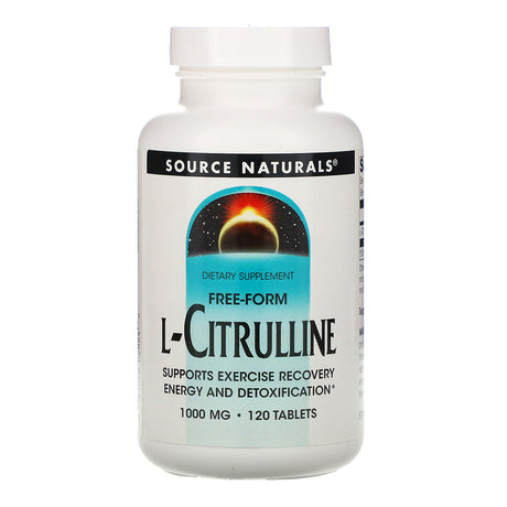 Source Naturals L-Citrulline, 1000 mg, 120 Tablets - Source Naturals