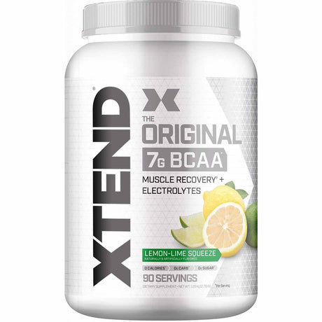 Xtend Original BCAA, Lemon Lime Squeeze, 90 - Xtend