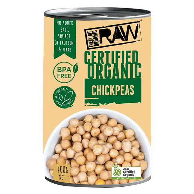 Organic Raw Chickpeas, Every Bit, 400 Gm - Every Bit Organic Raw