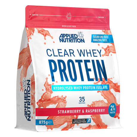 Clear Whey Protein, Strawberry & Raspberry, Applied Nutrition, 875 GM - Applied Nutrition