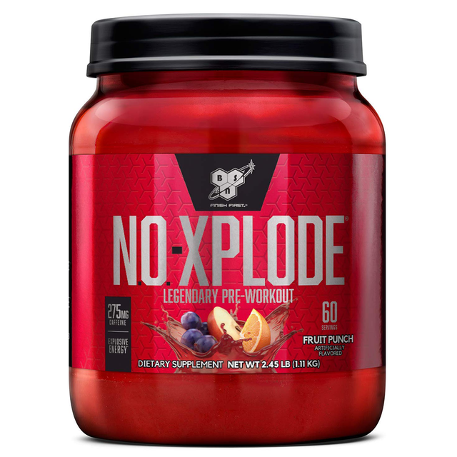 BSN NO-Xplode, Fruit Punch, 60 Servings - BSN