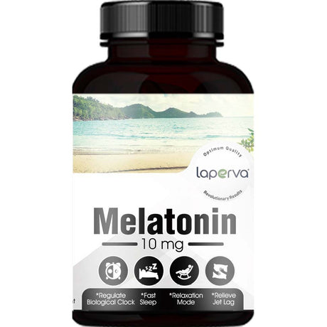 Laperva Melatonin, 10 mg, 60 Sublingual Tablets - Laperva