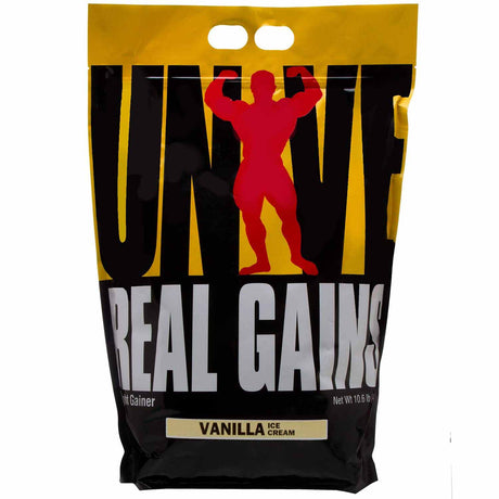 Universal Nutrition Real Gains, 10.6 Lb, Vanilla Ice Cream - Universal Nutrition