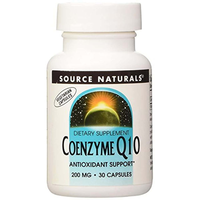 Coenzyme Q10, 200 mg, 30 Capsules - Source Naturals - Source Naturals