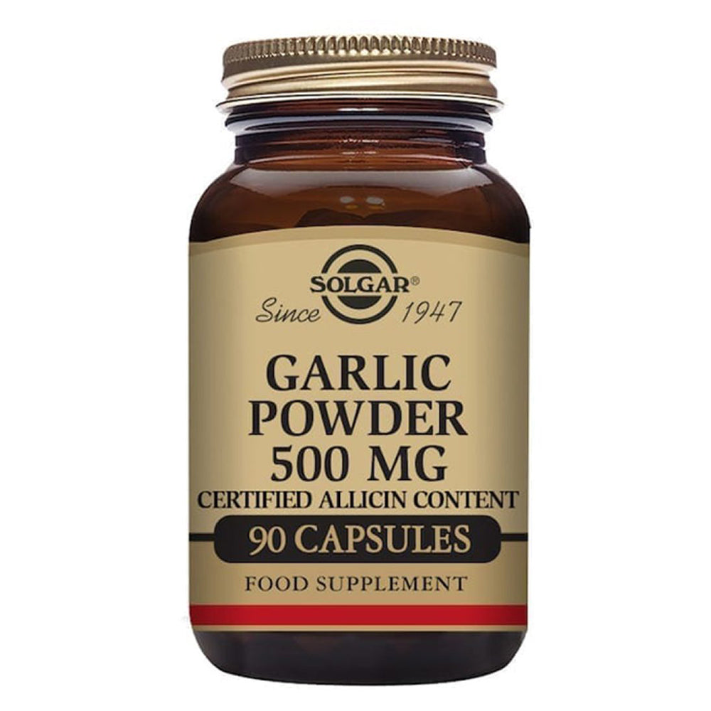 Solgar Garlic Powder, 500 mg, Vegetable Capsules (90) - Solgar