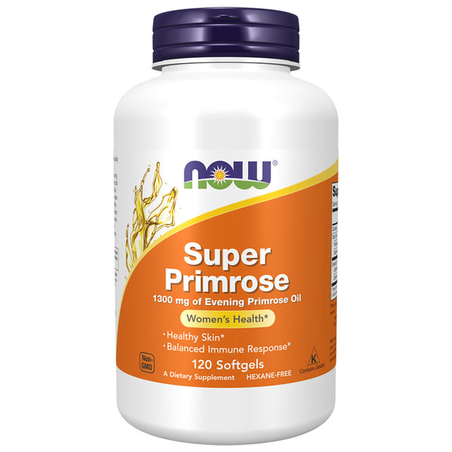 Now Super Primrose, 120 Softgels - Now