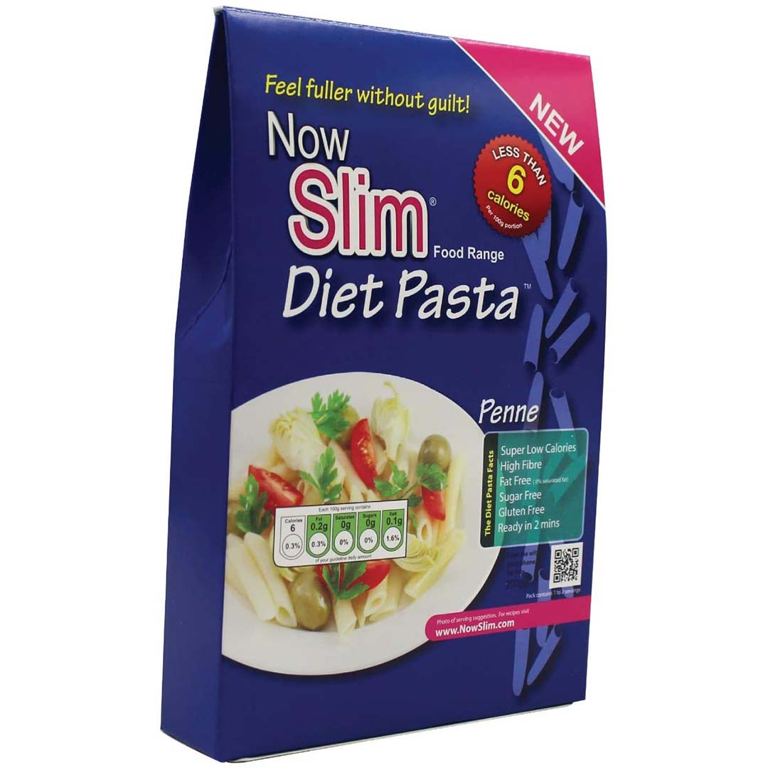 Slim Pasta Penne, Diet, 200 Gm - Now Slim