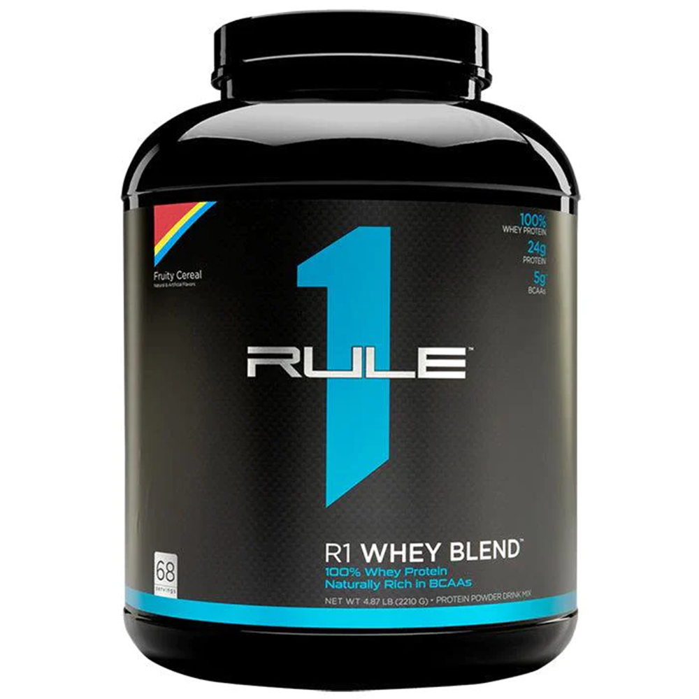 Rule 1 Whey Blend, Fruity Cereal, 4.8 Lb - Rule 1