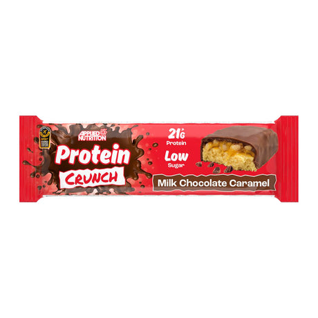 Protein Crunch Bar, Milk Chocolate Caramel, Applied Nutrition, 1 Bar - Applied Nutrition