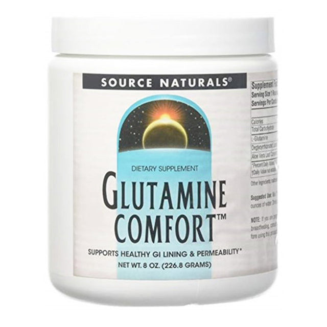 Glutamine Comfort, Source Naturals, 226.8 G - Source Naturals