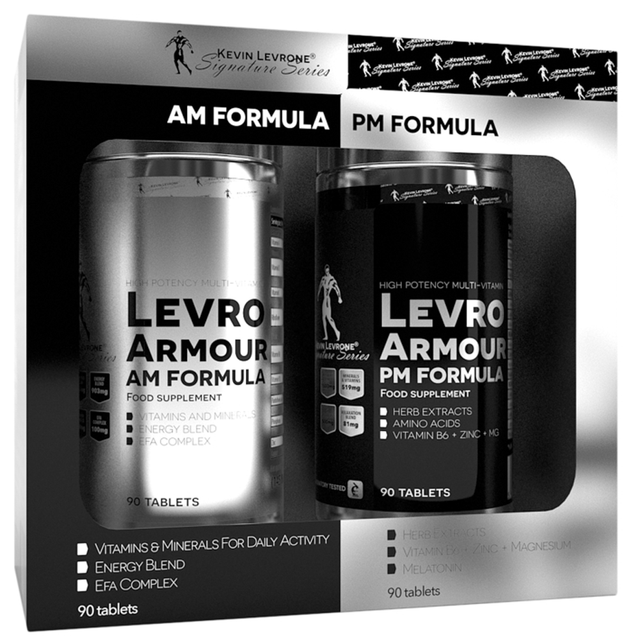 Kevin Levrone Levro Armour AM PM Formula, 180 Tablets - Kevin Levrone