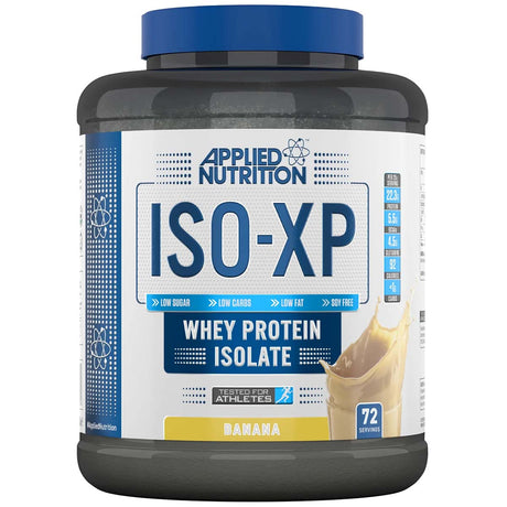 Applied Nutrition ISO-XP 100% Whey Protein Isolate, Banana, 1.8 Kg - Applied Nutrition