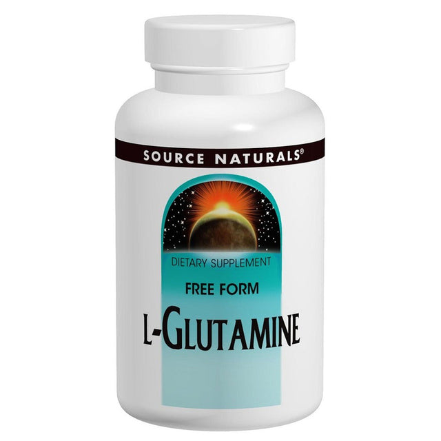 Source Naturals L Glutamine, 500 mg, 50 Tablets - Source Naturals