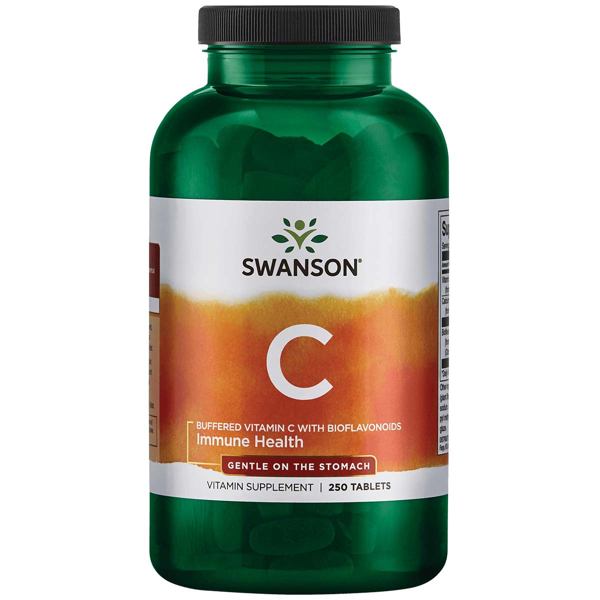 Buffered Vitamin C with Bioflavonoids, 1000 mg, 250 Tablets (Swanson) - Swanson