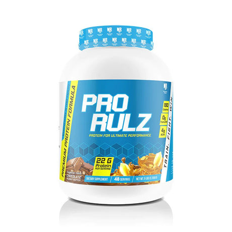 Muscle Rulz Pro Rulz, Chocolate Peanut Butter, 5 LB - Muscle Rulz