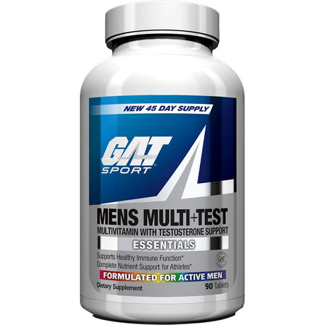 Gat Sport Men's Multi+Test Vitamin, 90 Tablets - GAT Sport