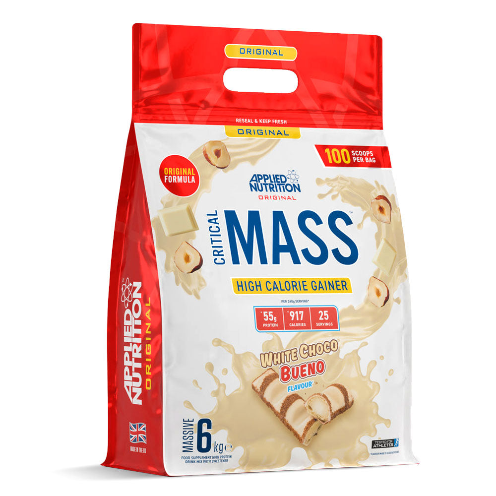 Original Formula Critical Mass, White Choco Bueno, Applied Nutrition, 6 Kg - Applied Nutrition