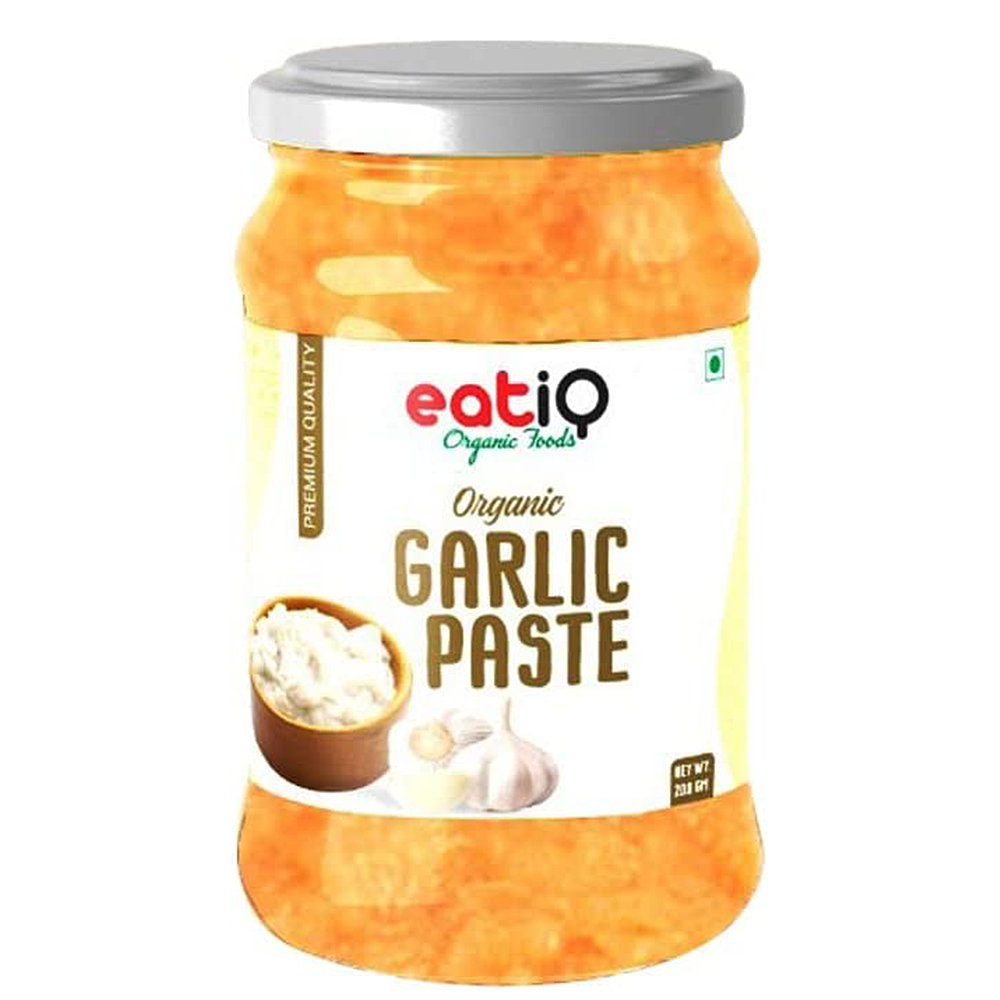 Organic Eatiq Foods Garlic Paste, 200 Gm - Eatiq Organic Food