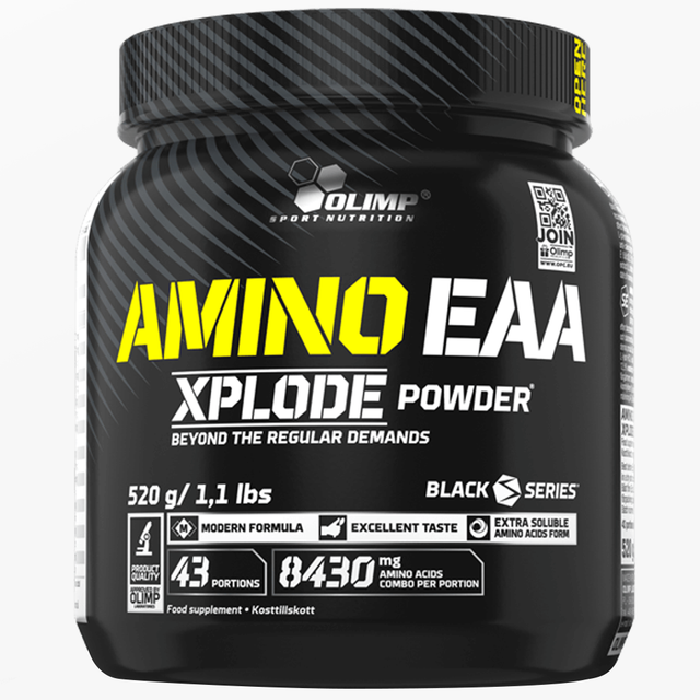 Olimp Sport Nutrition Amino EAA Xplode, Fruit Punch, 1.1 Lb - Olimp Sport Nutrition