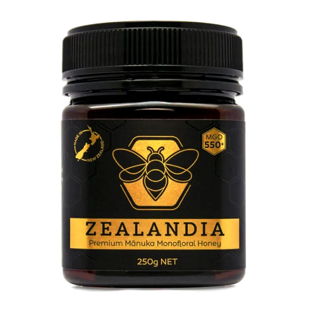 Manuka Honey 250 Gm, 550+ MGO, Zealandia - Zealandia Manuka