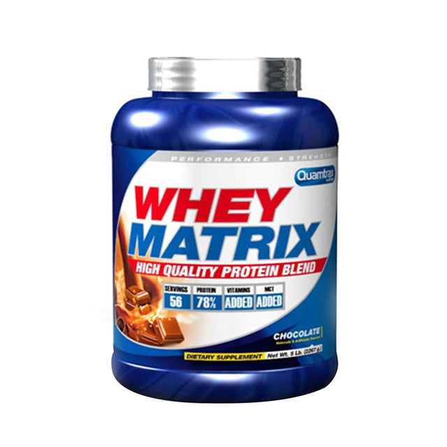 Whey Matrix Blend, Chocolate, 5 LB - Quamtrax - Quamtrax