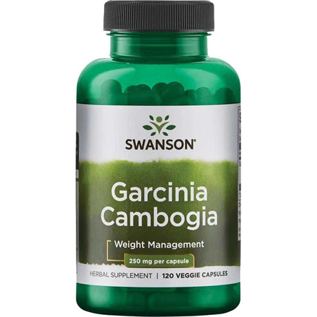 Swanson Garcinia Cambogia, 250 mg, 120 Veggie Capsules - Swanson