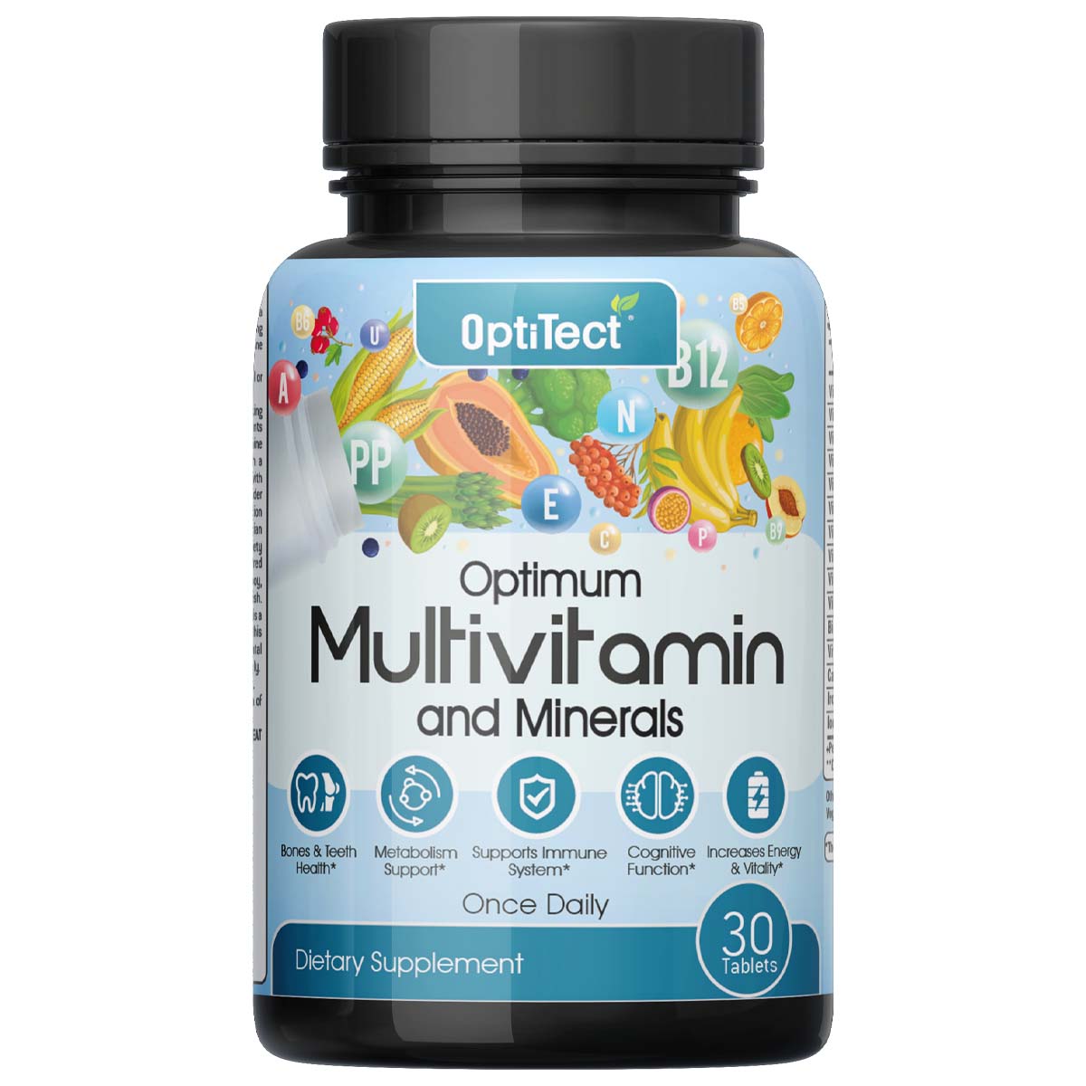 Optitect Optimum Multivitamin and Minerals, 30 Tablets - Optitect